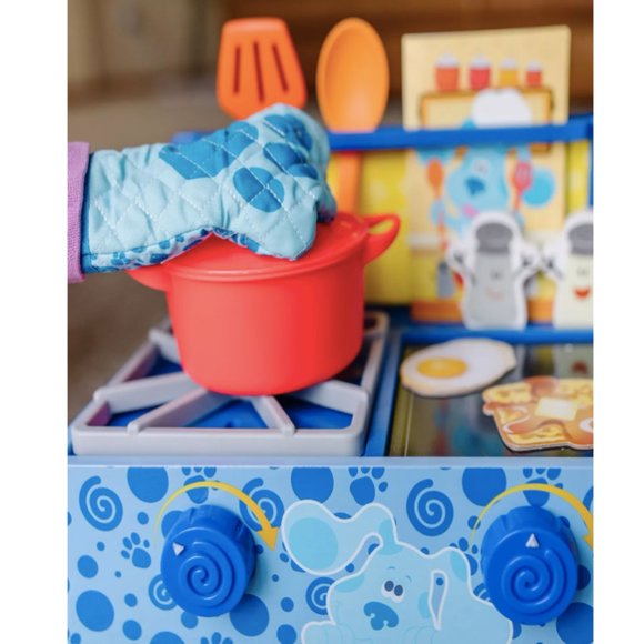 Blues Clues and You 42 Piece Cooking Play Set Melissa & Doug Pretend Play NEW - Picture 2 of 8